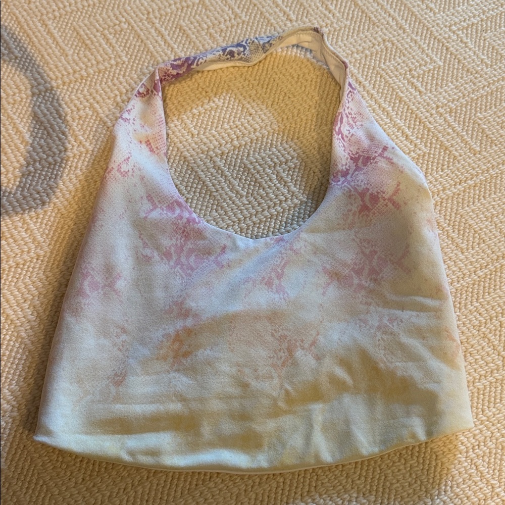 Snakeskin halter
